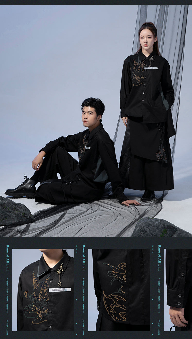 (Pre-Order) Genshin Impact - Xiao Series - Dress Shirt