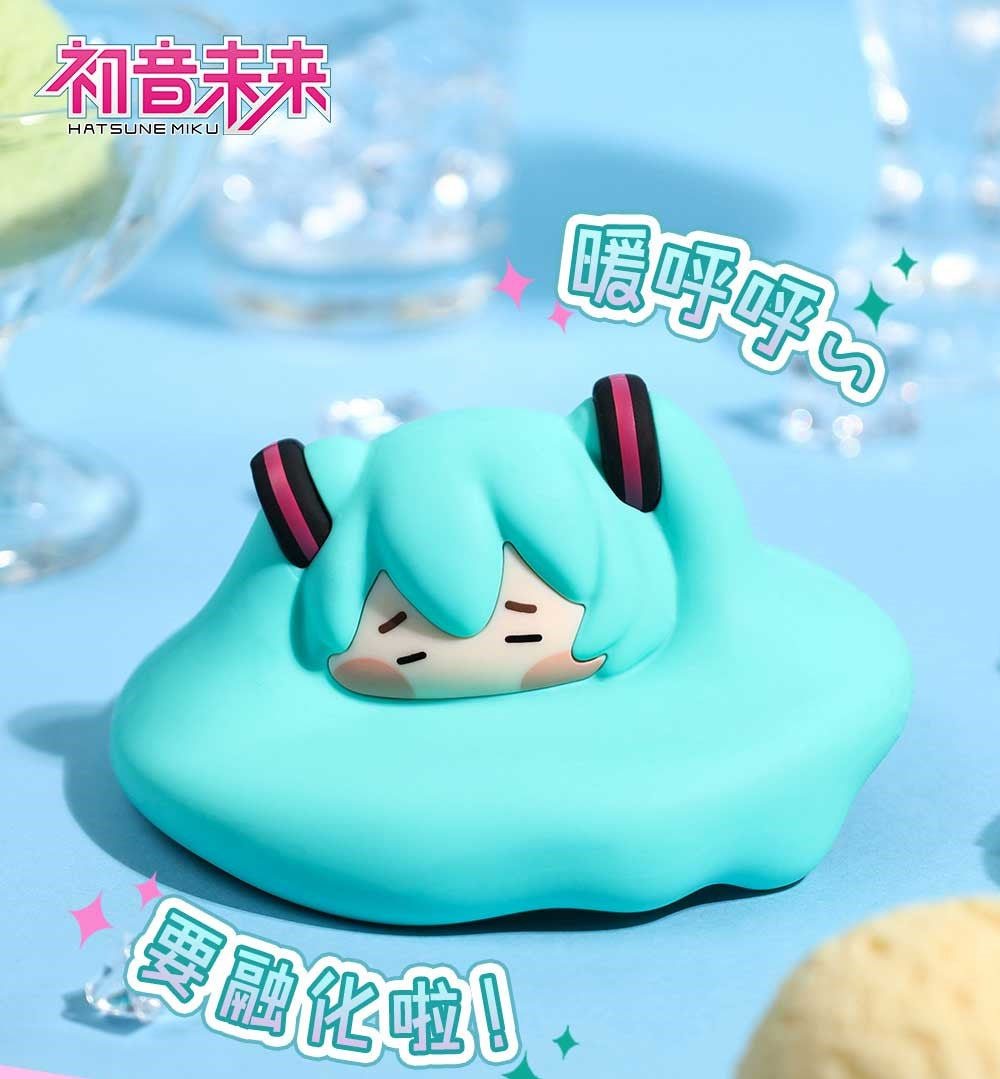 (Pre-Order) Hatsune Miku - Melting Miku Silicone Dustproof Cup Cover