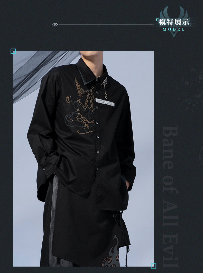 (Pre-Order) Genshin Impact - Xiao Series - Dress Shirt