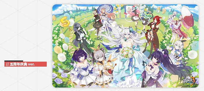 Honkai Impact - Desk Size - Mouse Pad
