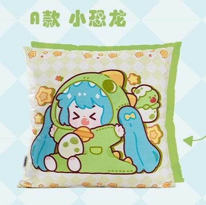 (Pre-Order) Hatsune Miku - Moeyu x Hatsune Miku - Onesies Party Small Pillow