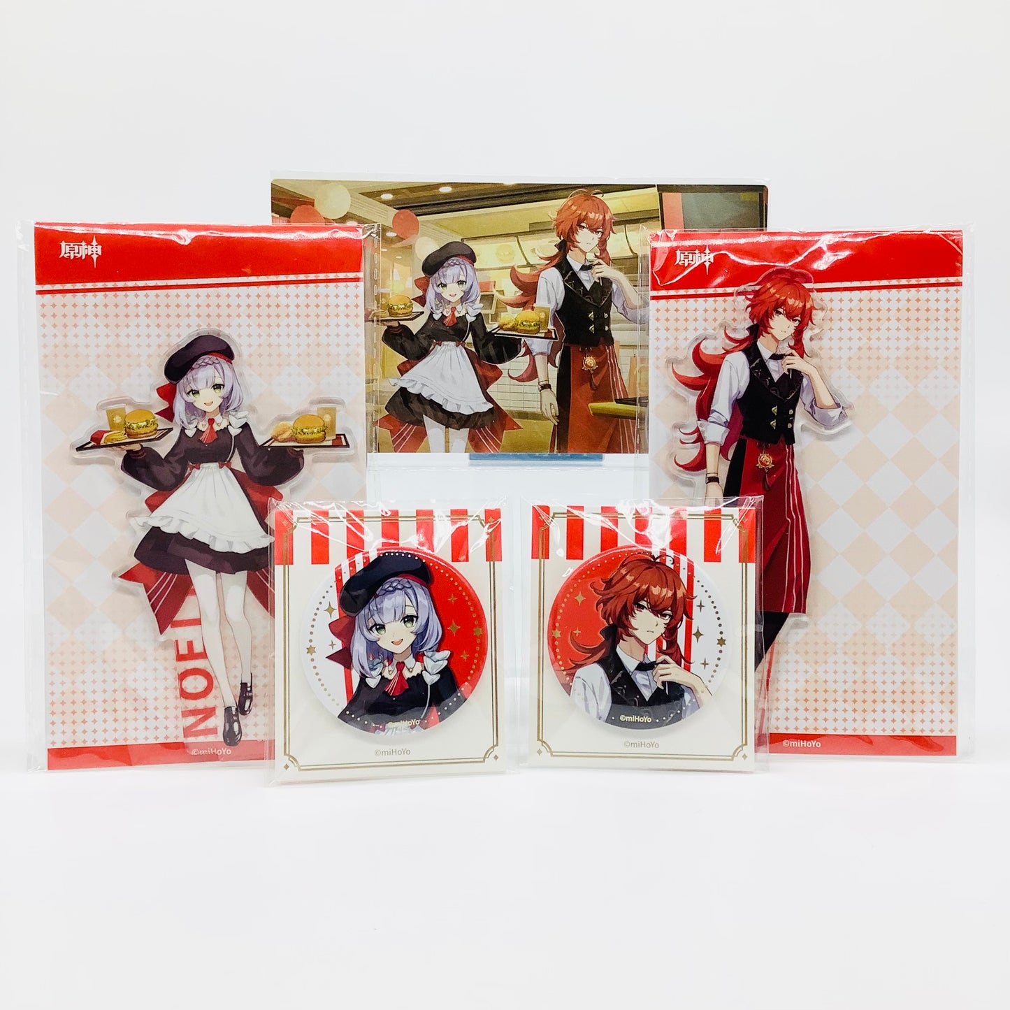 Genshin Impact Acrylic Stand - Noelle KFC