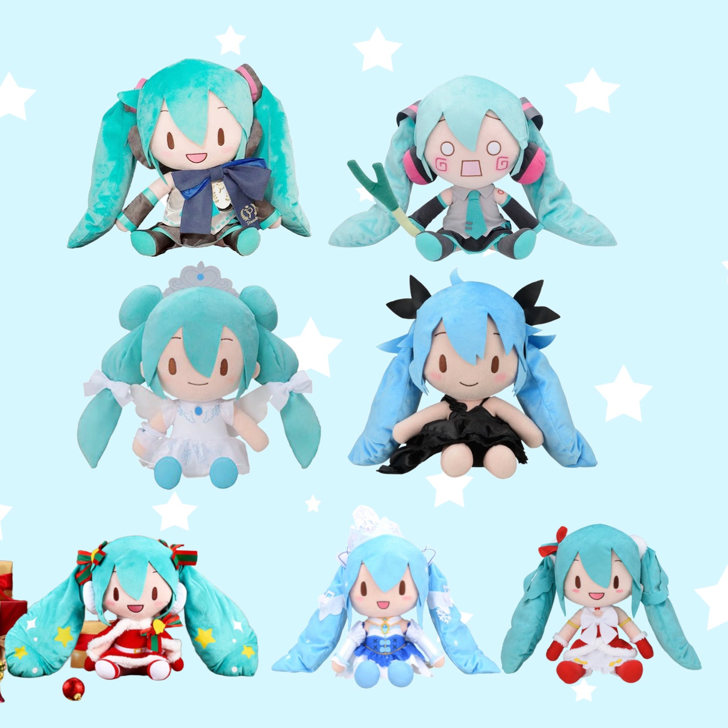 Hatsune Miku - Preciality Series and Fuwa Fuwa Plush