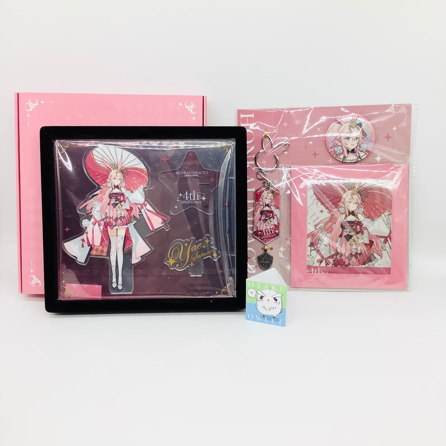 Honkai Impact 3: 4th Anniversary Collectible Box Bundle for Yae Sakura!