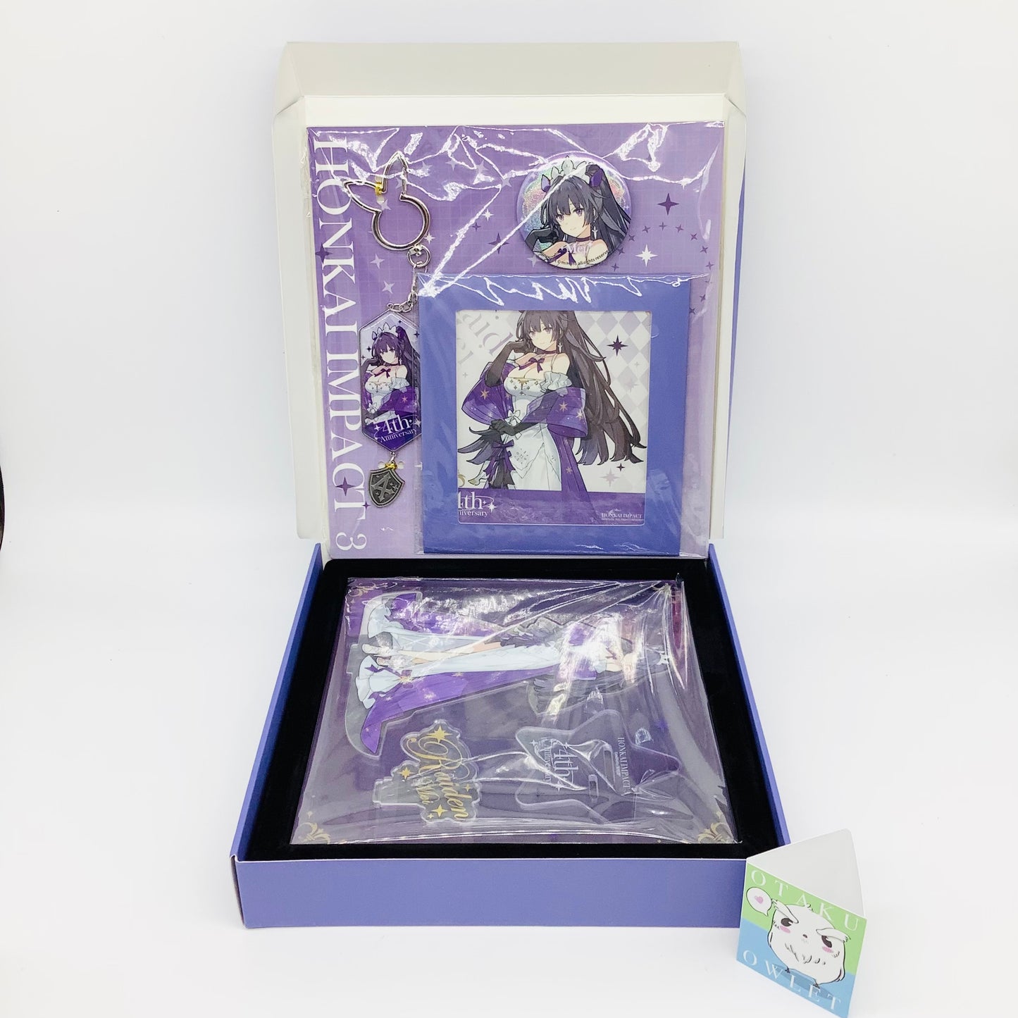 Honkai Impact 3: 4th Anniversary Collectible Box Bundle for Raiden Mei!