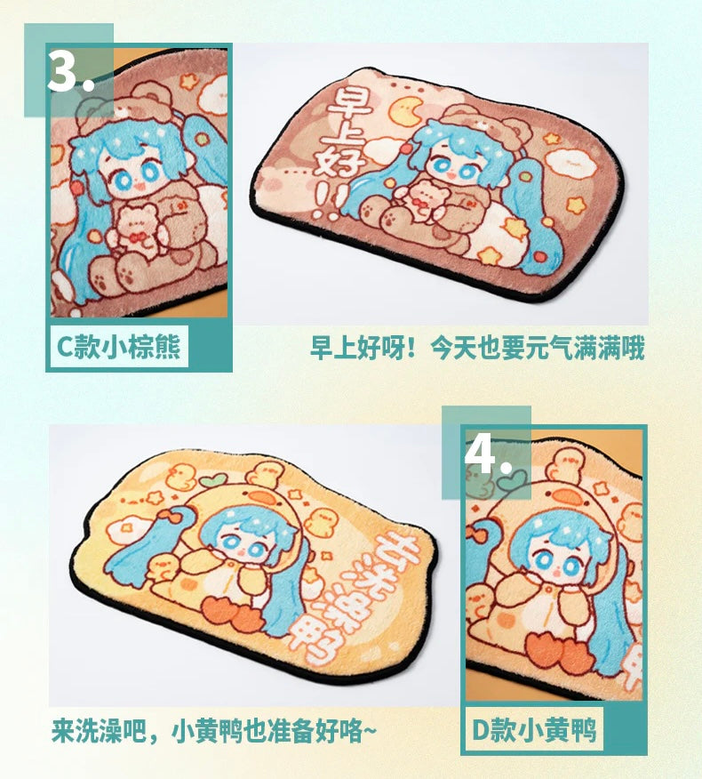 Hatsune Miku - Moeyu x Hatsune Miku - Otaku Owlet - Onesies Party Floor Mat
