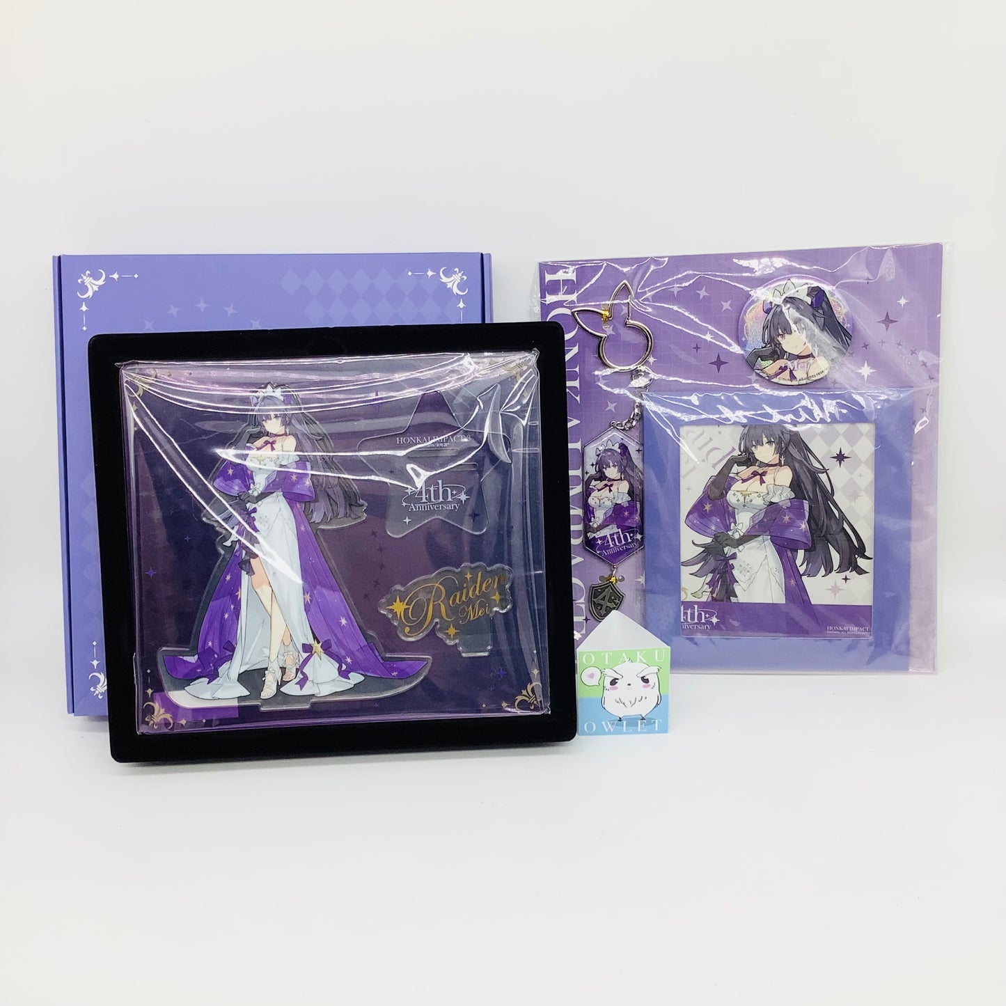 Honkai Impact 3: 4th Anniversary Collectible Box Bundle for Raiden Mei!