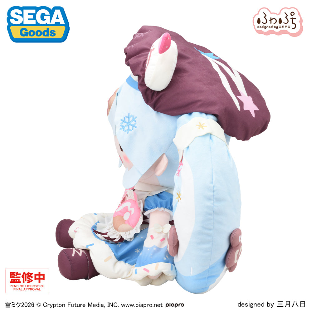 (Pre-Order) Hatsune Miku - Snow Miku 2026 Fuwa Petit Dodeka - Jumbo Plush (Otaku Owlet Exclusive)