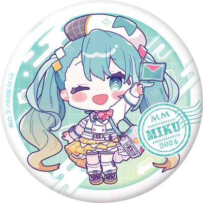 (Pre-Order) Hatsune Miku - Magical Mirai 2024 - Punipuni Can Badge Hatsune Miku Shikata Nai Ver.