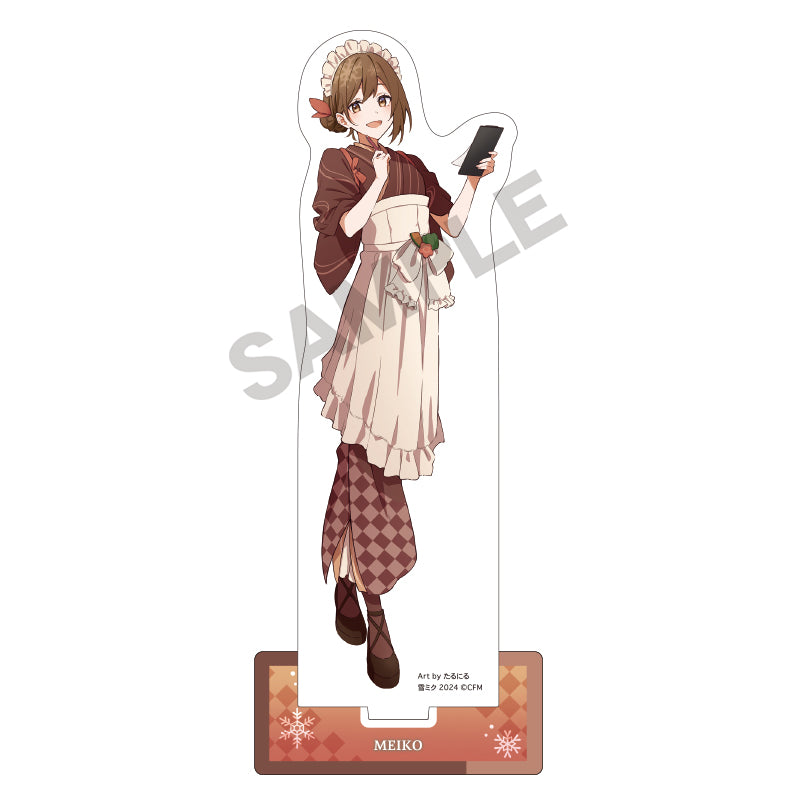 (Pre-Order) Hatsune Miku SNOW MIKU 2024 Acrylic Stand and Stickers