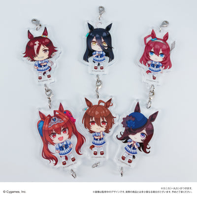 "Uma Musume Pretty Derby" Linked Mini Acrylic Key Chain Vol. 2