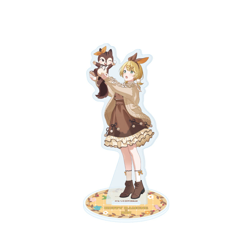 Hatsune Miku x Kuppy Ramune 02 Kagamine Rin x Ramu - Acrylic Stand