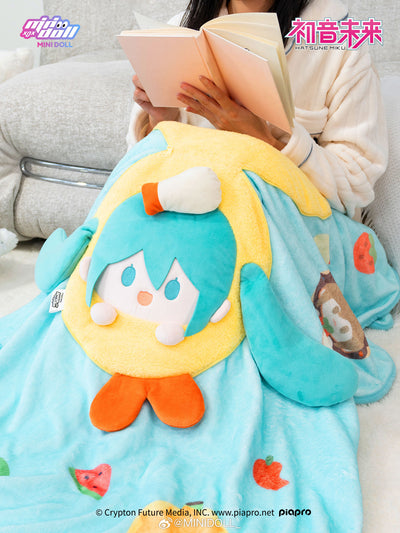 (Pre-Order) Hatsune Miku - Super Yummy Series - Plush Blanket