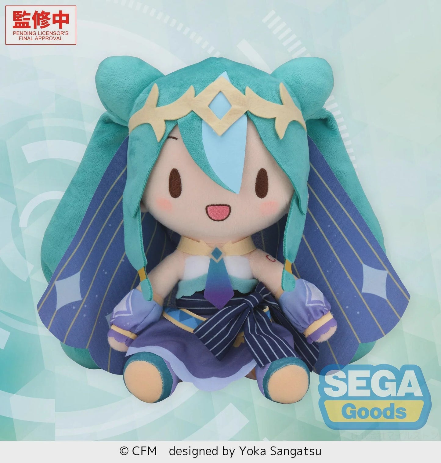 (Pre-Order) fuwa petit "Hatsune Miku Series" M Plush "Hatsune Miku" - Cosmic