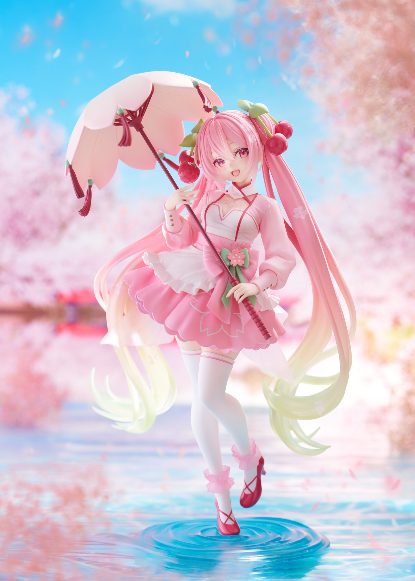(Pre-Order) Hatsune Miku - Sakura Miku AMP+ Prize Figure (Sakura Dress Ver.)