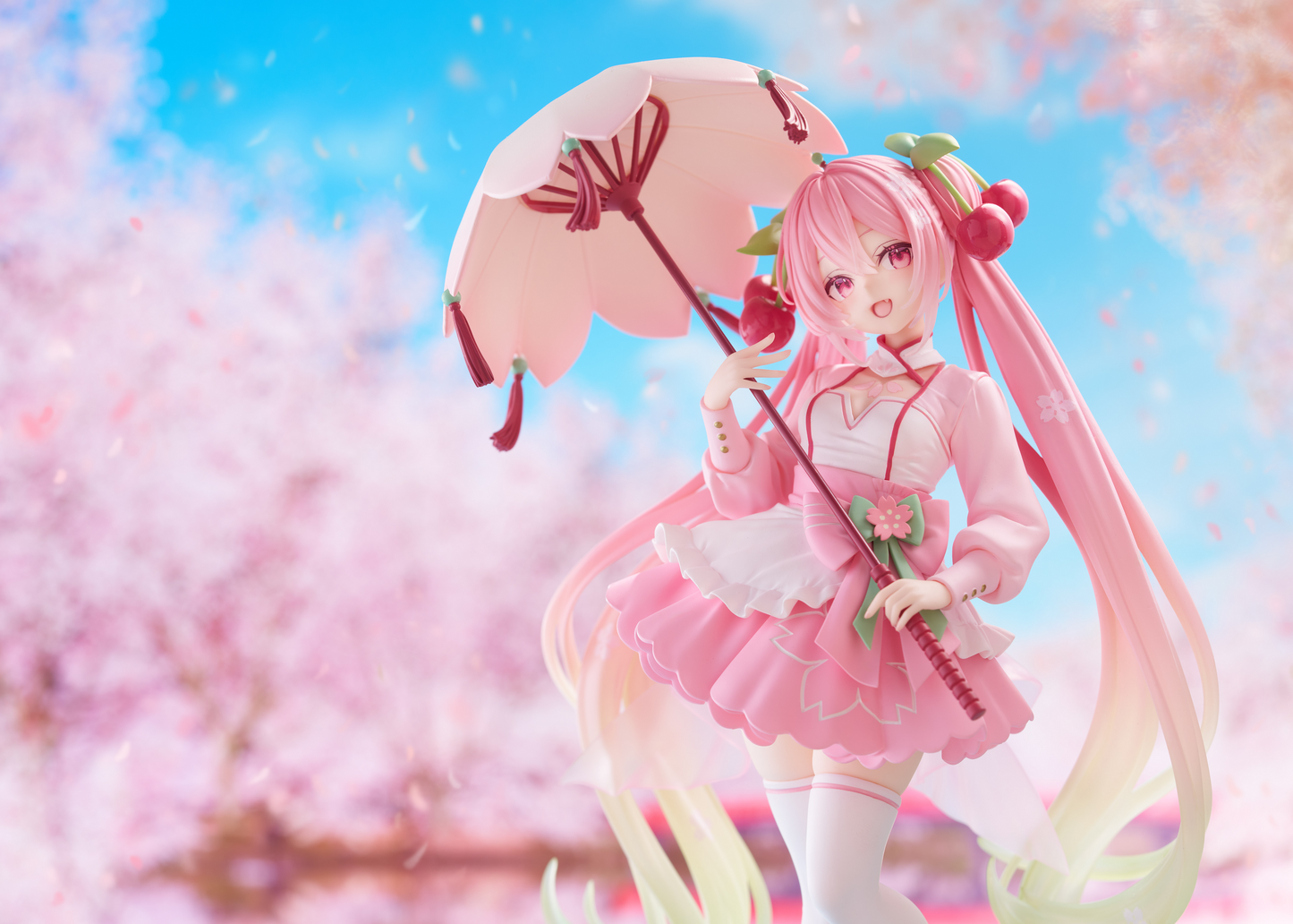 (Pre-Order) Hatsune Miku - Sakura Miku AMP+ Prize Figure (Sakura Dress Ver.)