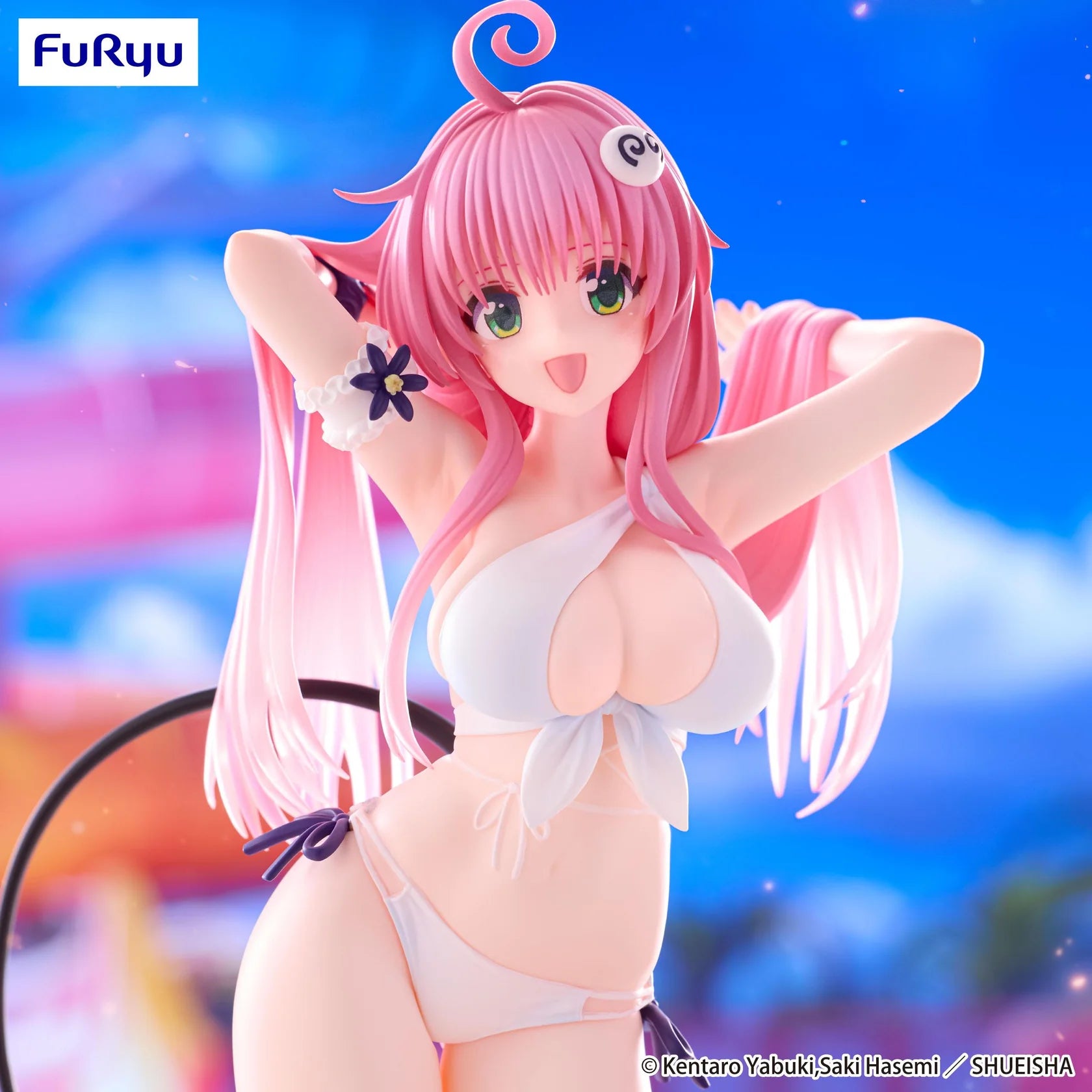 To Love-Ru Darkness Yui Kotegawa BiCute Bunnies prize figure - tampak samping