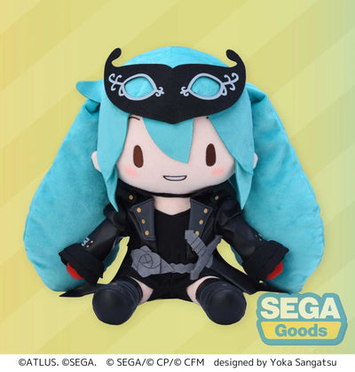 (Pre-Order) fuwa petit Plush "HATSUNE MIKU: COLORFUL STAGE! x Persona 5 Royal" Hatsune Miku (L)