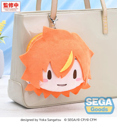 (Pre-Order) fuwa petit "HATSUNE MIKU: COLORFUL STAGE!" Face Pouch Plush with Reel "Akito Shinonome"