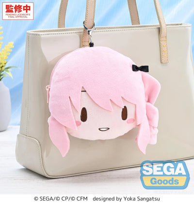 (Pre-Order) fuwa petit "HATSUNE MIKU: COLORFUL STAGE!" Face Pouch with Reel "Mizuki Akiyama"