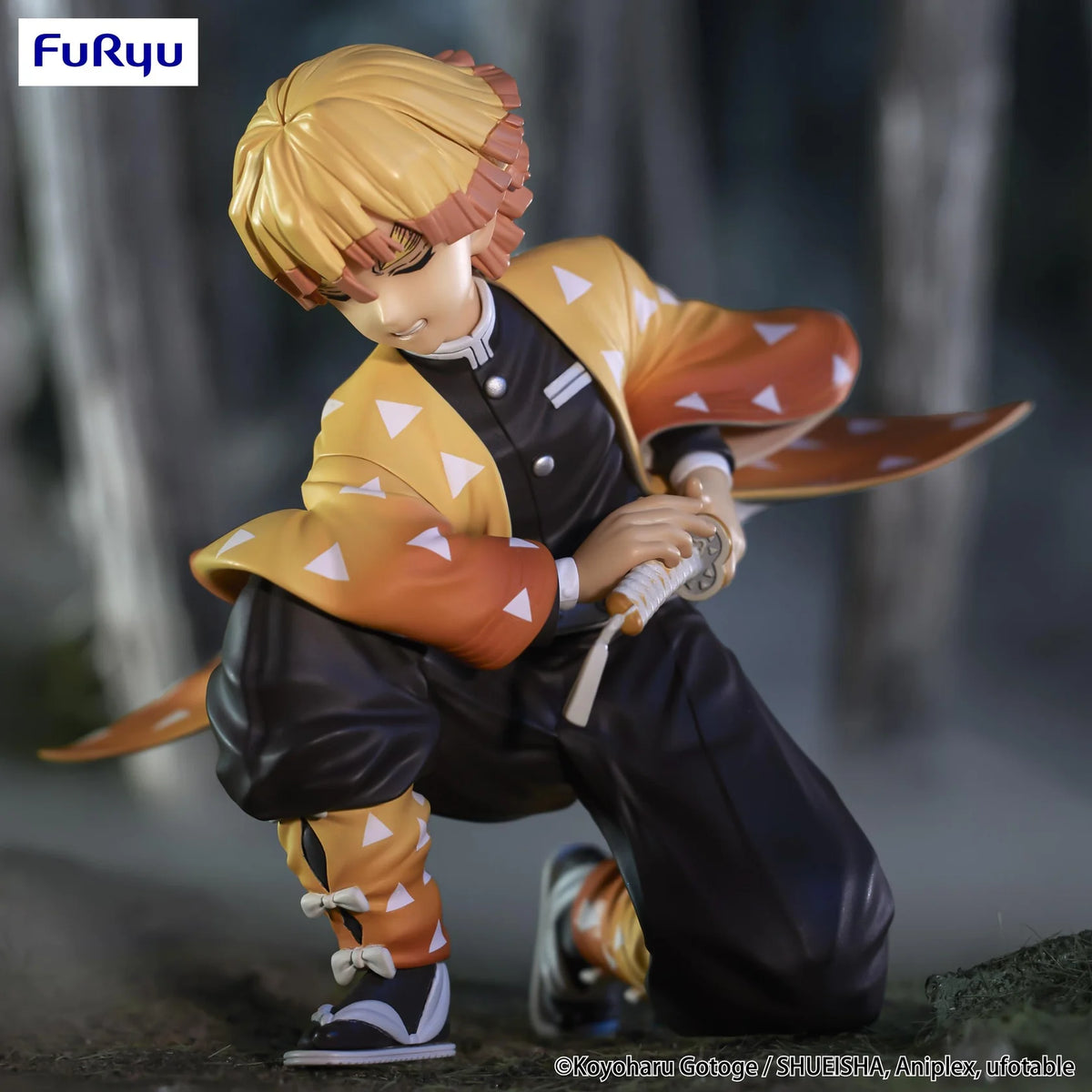 (Pre-Order) Demon Slayer: Kimetsu no Yaiba Noodle Stopper Prize Figure - Agatsuma Zenitsu (Rerun)