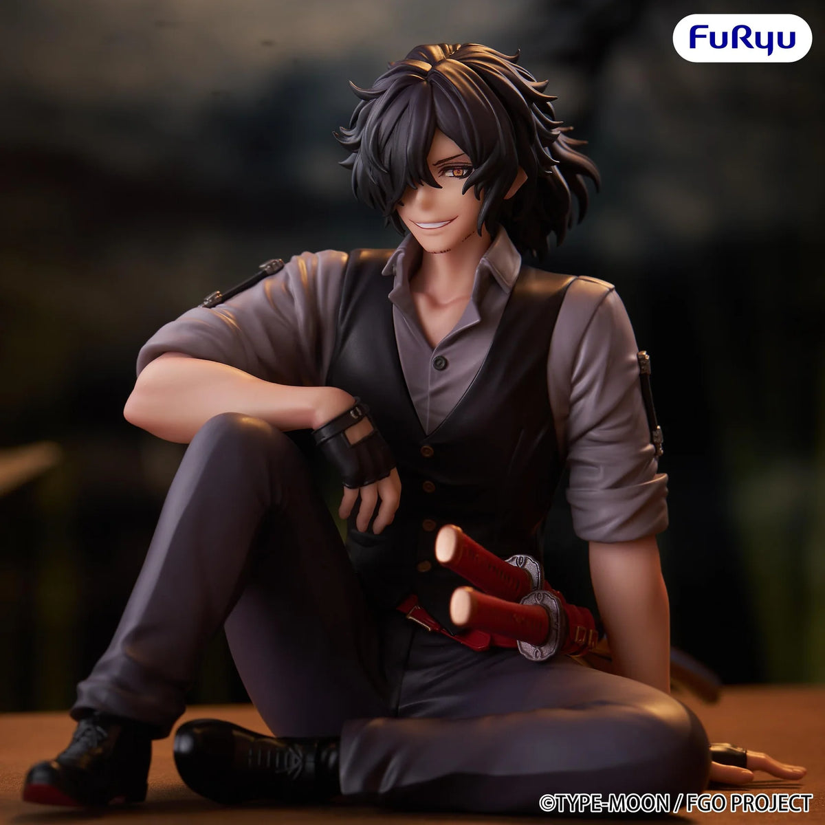 (Pre-Order) Fate/Grand Order Noodle Stopper Prize Figure - Assassin Izou Okada Awesome Dapper Suit