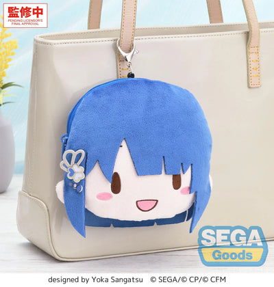 (Pre-Order) fuwa petit "HATSUNE MIKU: COLORFUL STAGE!" Face Pouch with Reel "Haruka Kiritani"