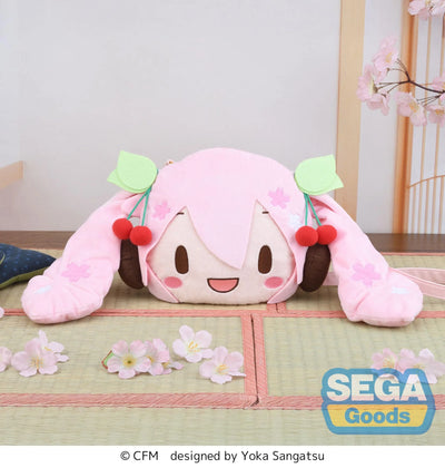 (Pre-Order) fuwa petit "Sakura Miku" Face Shoulder Bag (M)