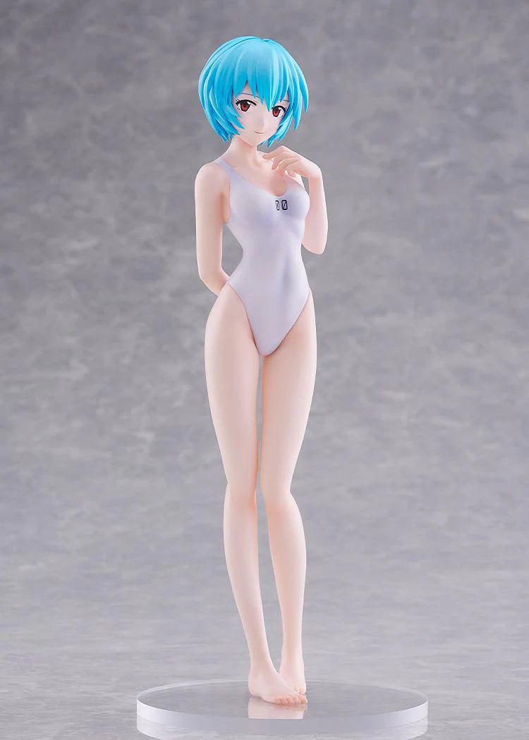 (Pre-Order) Rebuild of Evangelion POP UP PARADE Figure - BEACH QUEENS Rei Ayanami (One-Piece Style) L Size