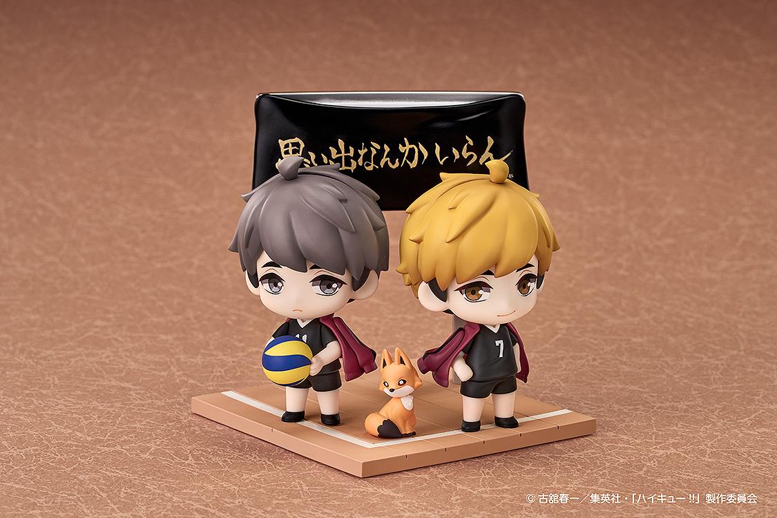 (Pre-Order) Haikyu!! Qset+ Atsumu Miya & Osamu Miya - Chibi Figure