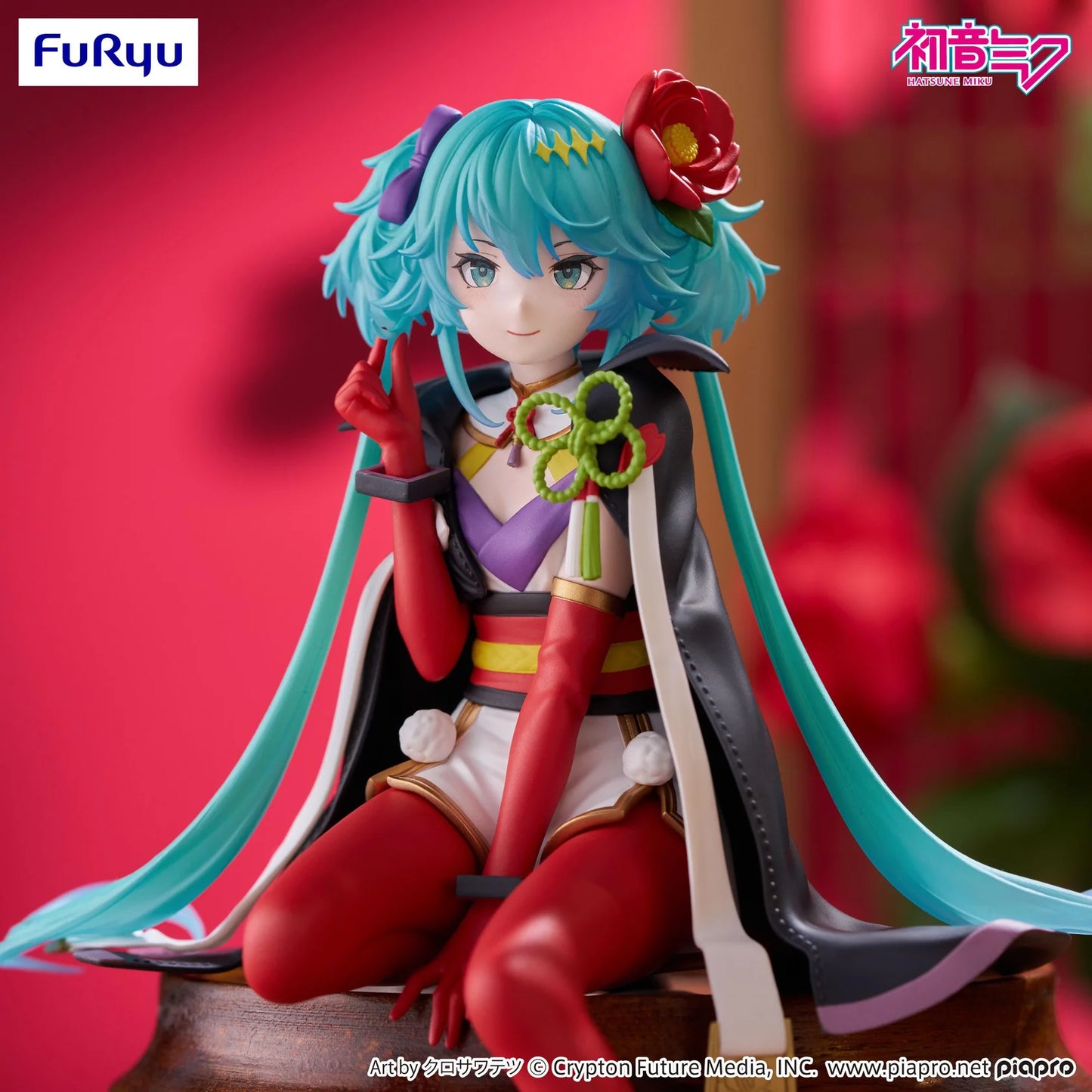 (Pre-Order) Hatsune Miku - Noodle Stopper Prize Figure - Flower Fairy Camellia