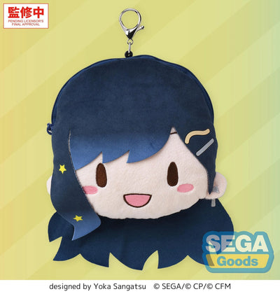 (Pre-Order) fuwa petit "HATSUNE MIKU: COLORFUL STAGE!" Face Pouch Plush with Reel "An Shiraishi"