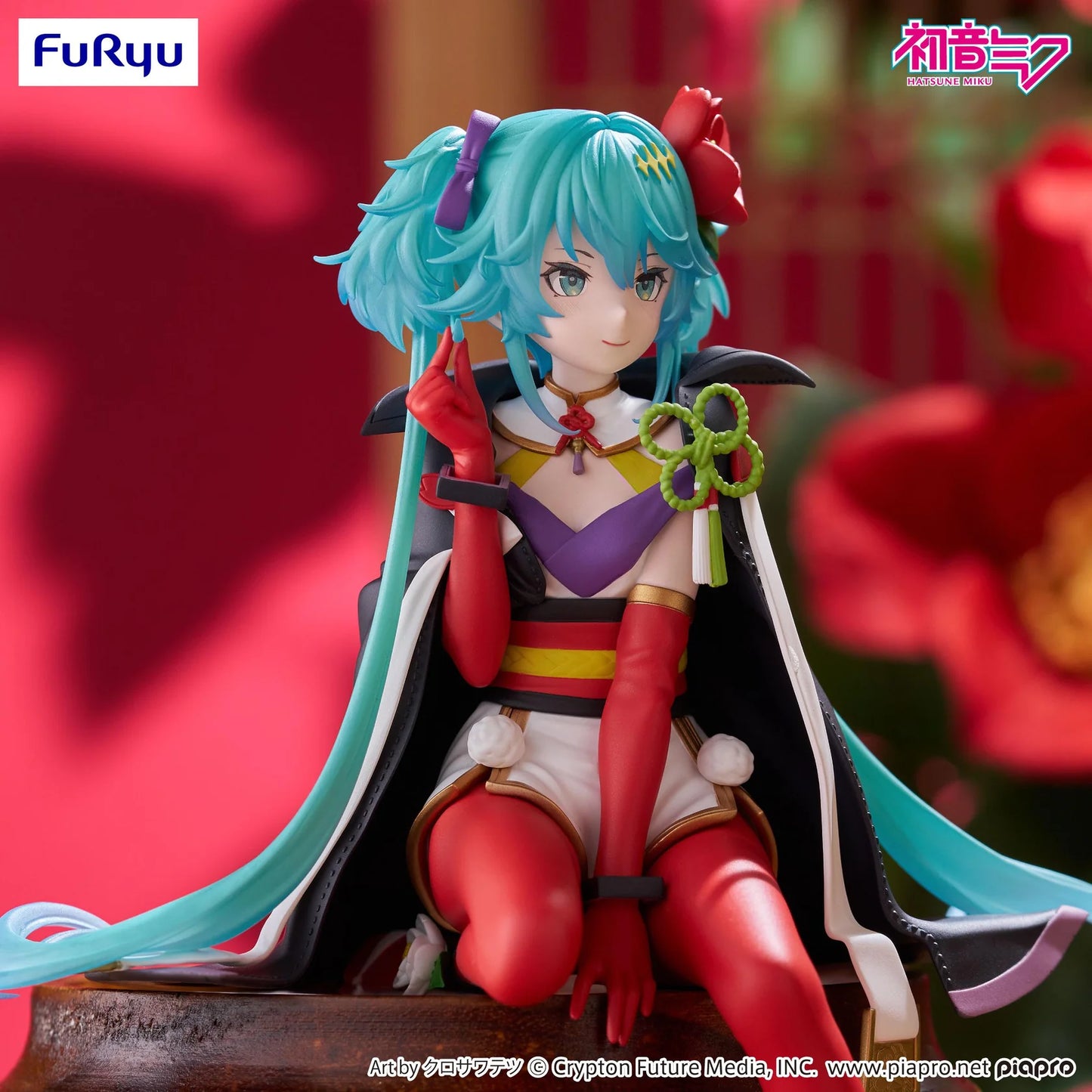(Pre-Order) Hatsune Miku - Noodle Stopper Prize Figure - Flower Fairy Camellia