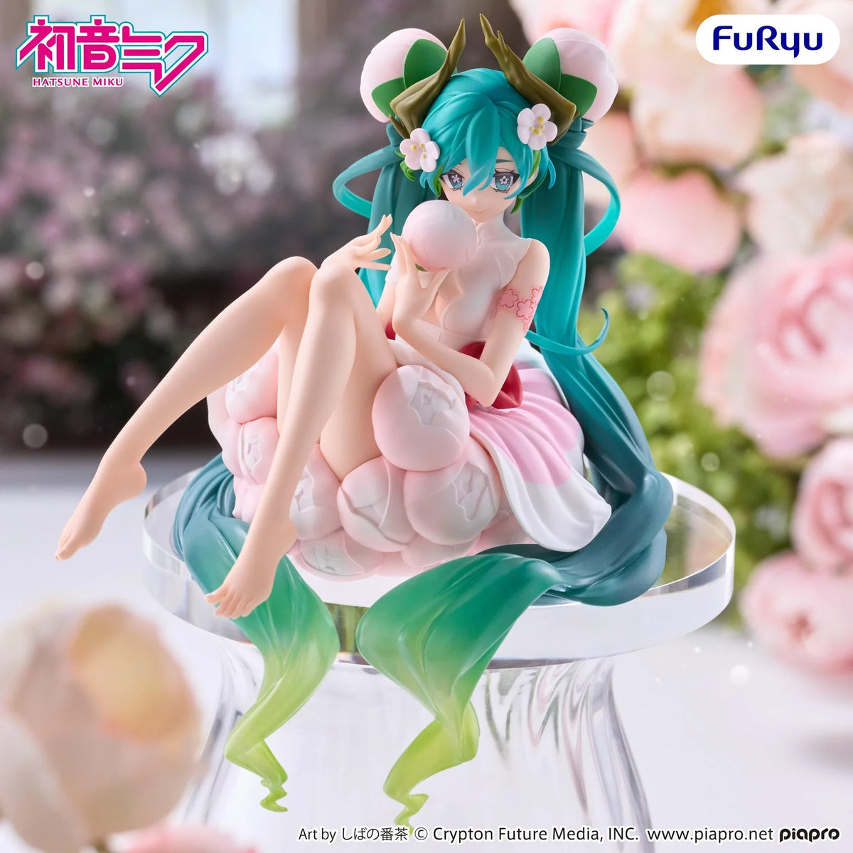 (Pre-Order) Hatsune Miku - Noodle Stopper Prize Figure - Flower Fairy White Plum Blossom