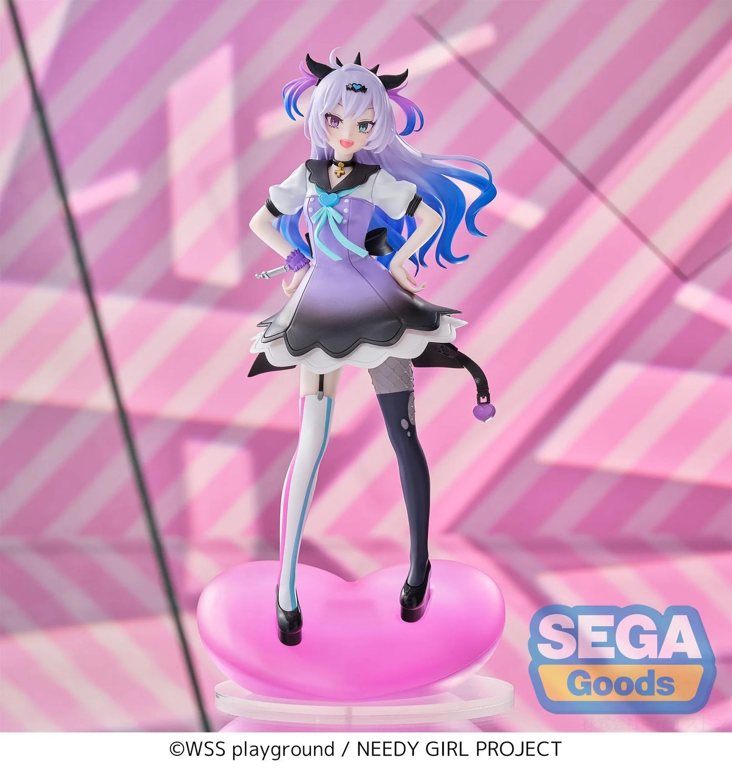 (Pre-Order) XStellar Anime "NEEDY GIRL OVERDOSE" - PURPLE LOLLIPOP - Prize Figure