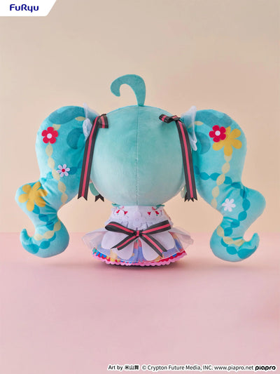(Pre-Order) Mochipiko Super BIG Plush - Hatsune Miku - JAPAN LIVE TOUR 2025 - BLOOMING