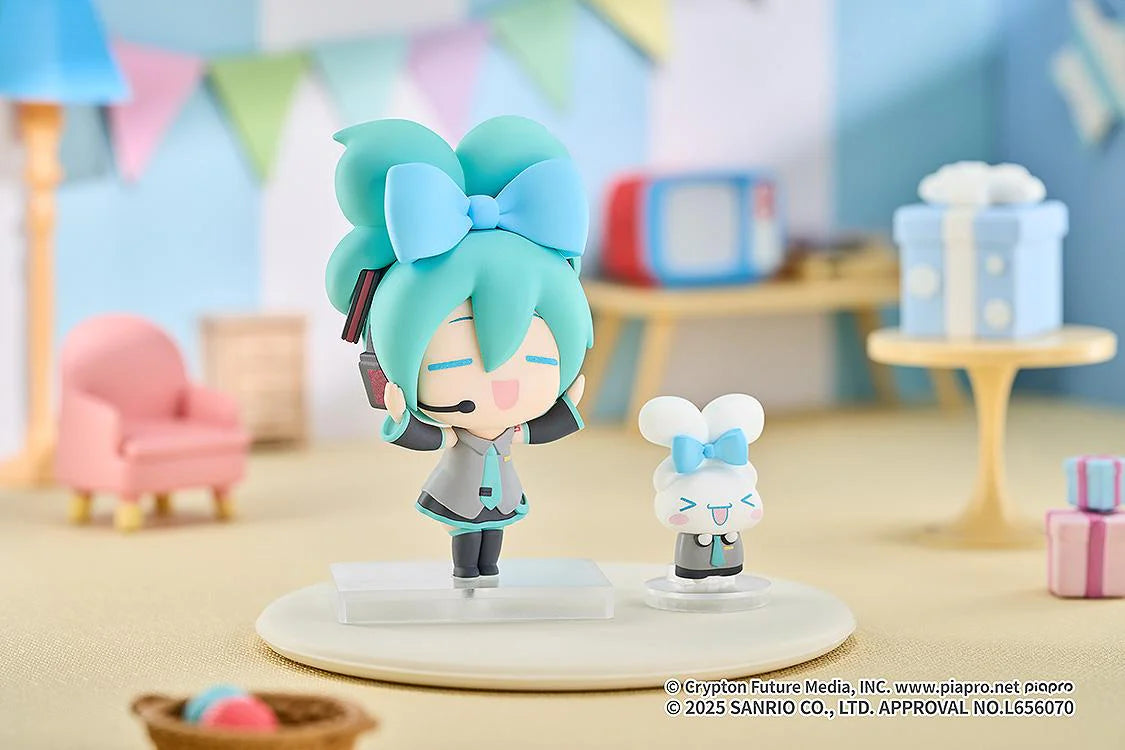 (Pre-Order) Hatsune Miku x Cinnamoroll Collectible - Chibi Figure Blind Box