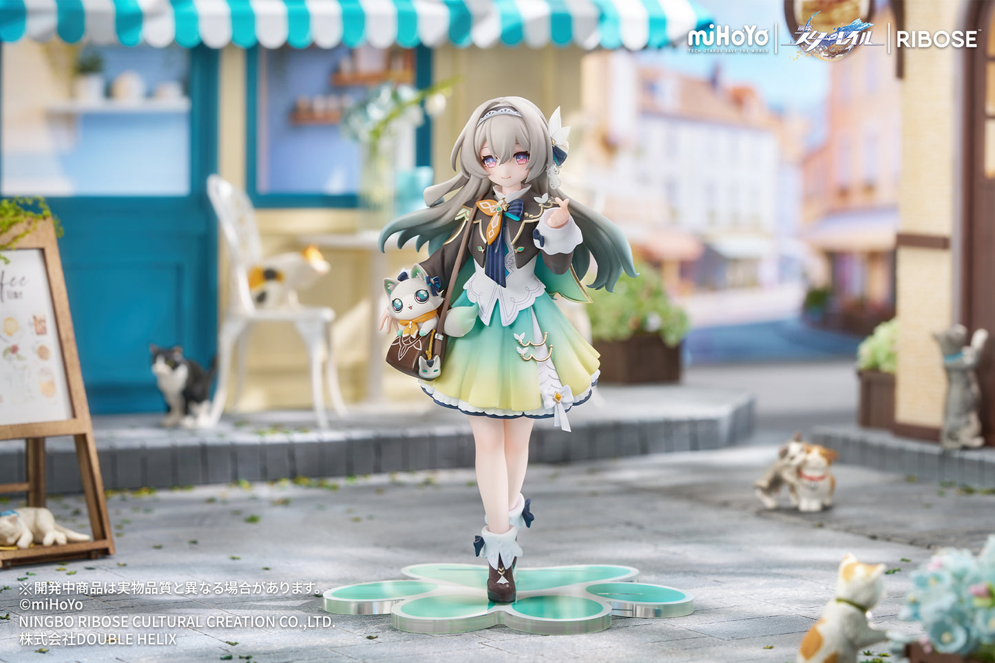 (Pre-Order) Honkai: Star Rail - Chibi Cat Series Figure Firefly Ver. Nonscale Figure - RISE UP+