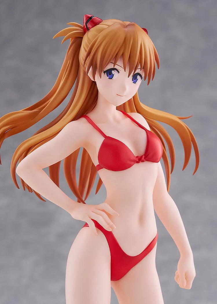 (Pre-Order) Rebuild of Evangelion POP UP PARADE Figure - BEACH QUEENS Asuka Shikinami Langley (Bikini Style) L Size