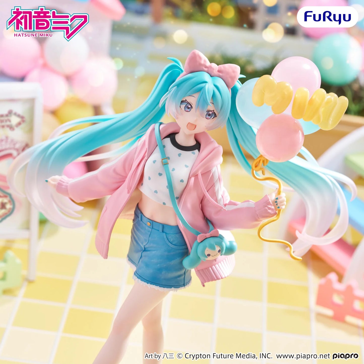(Pre-Order) Hatsune Miku Muchute Prize Figure - Theme Park Date ver.
