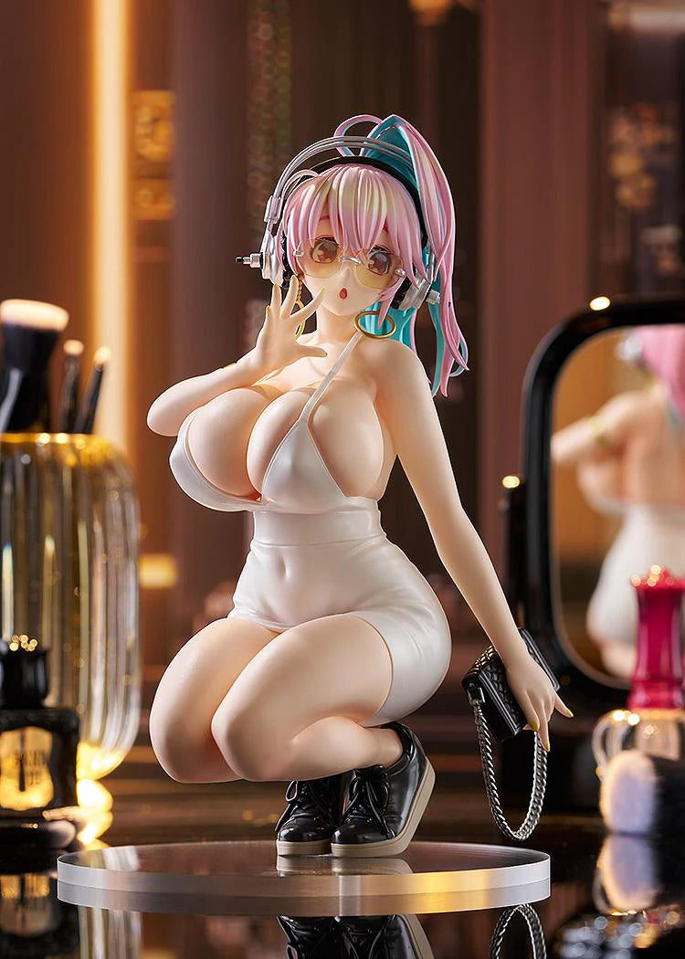 (Pre-Order) Super Sonico - POP UP PARADE Figure - Super Sonico: 15th Mini Dress Ver. L Size