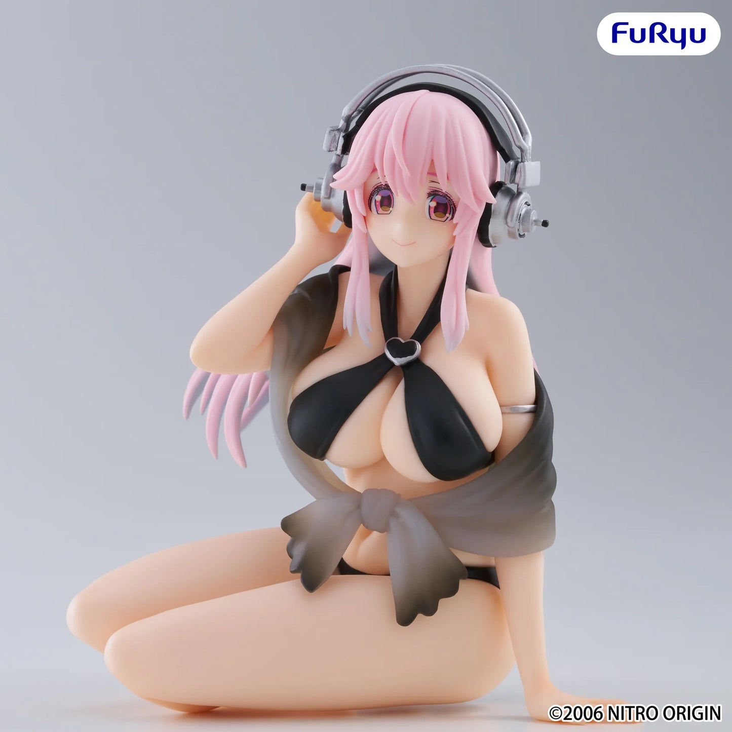 (Pre-Order) SUPER SONICO - Noodle Stopper Prize Figure - Swimsuit Black Color ver.