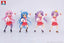 (Pre-Order) Lucky Star - Vivit Prize Figure - Konata Izumi, Miyuki Takara, Kagami Hiiragi, Tsukasa Hiiragi