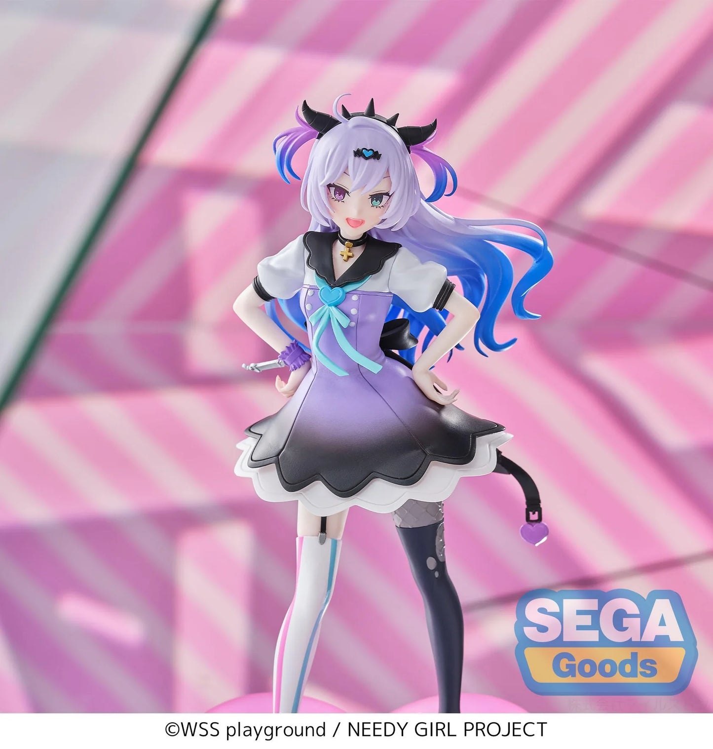 (Pre-Order) XStellar Anime "NEEDY GIRL OVERDOSE" - PURPLE LOLLIPOP - Prize Figure