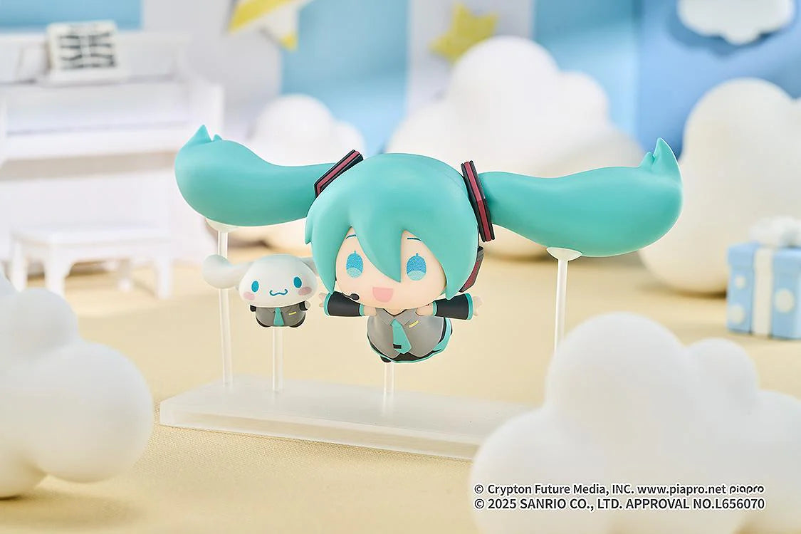 (Pre-Order) Hatsune Miku x Cinnamoroll Collectible - Chibi Figure Blind Box