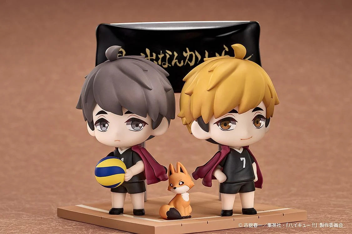 (Pre-Order) Haikyu!! Qset+ Atsumu Miya & Osamu Miya - Chibi Figure