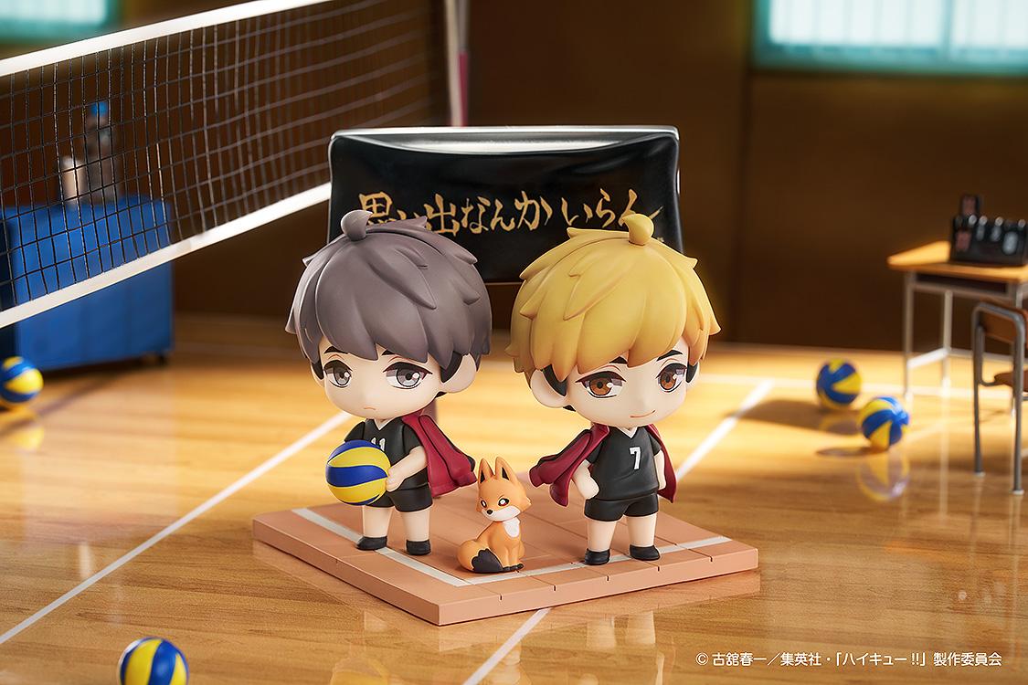 (Pre-Order) Haikyu!! Qset+ Atsumu Miya & Osamu Miya - Chibi Figure
