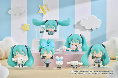 (Pre-Order) Hatsune Miku x Cinnamoroll Collectible - Chibi Figure Blind Box