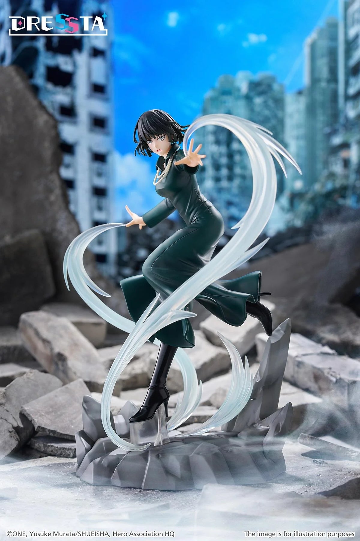 (Pre-Order) One-Punch Man DRESSTA Statue Figure - Hellish Blizzard