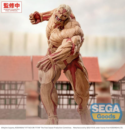 (Pre-Order) GigantiX "Attack on Titan" - Reiner Braun - Armored Titan Ver. - Prize Figure